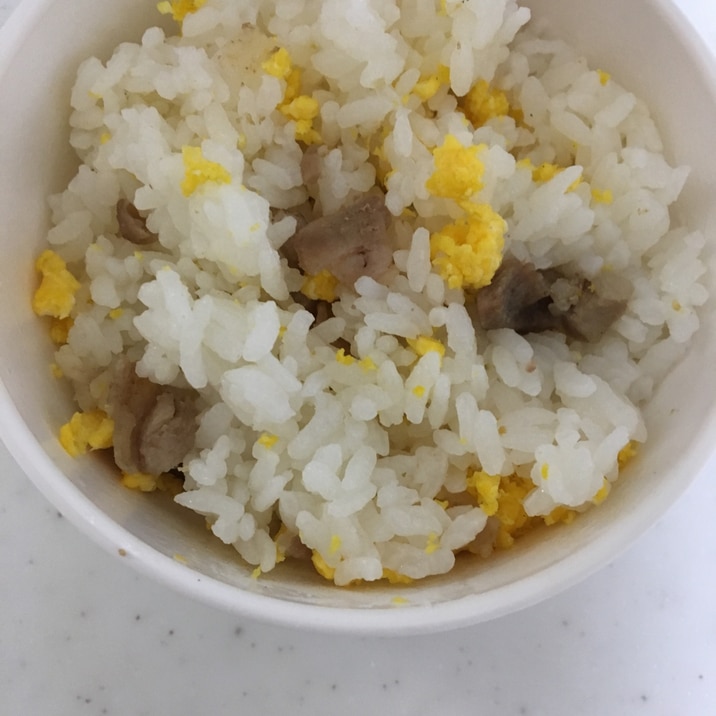 離乳食完了期 豚肉と卵の混ぜご飯 レシピ 作り方 By Xmickyx 楽天レシピ 離乳食完了期 豚肉と卵の混ぜご飯 レシピ 作り方 By Xmickyx 楽天レシピ